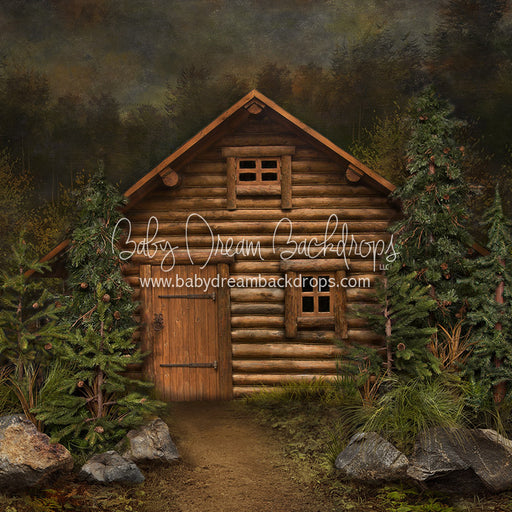 Cabin Get Away - 8x8 - JA (Fleece)