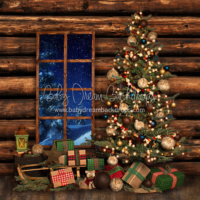 X Drop cabin traditions tree