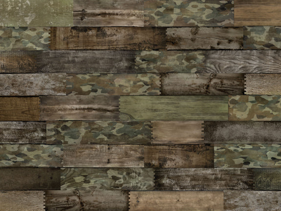 Camo Forces Horizontal Planks - 60x80 - CC  