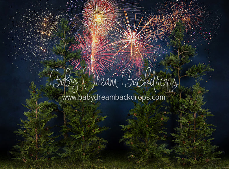 Camping Under the Fireworks