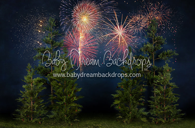 Camping Under the Fireworks