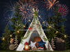 Camping Under the Fireworks Tent