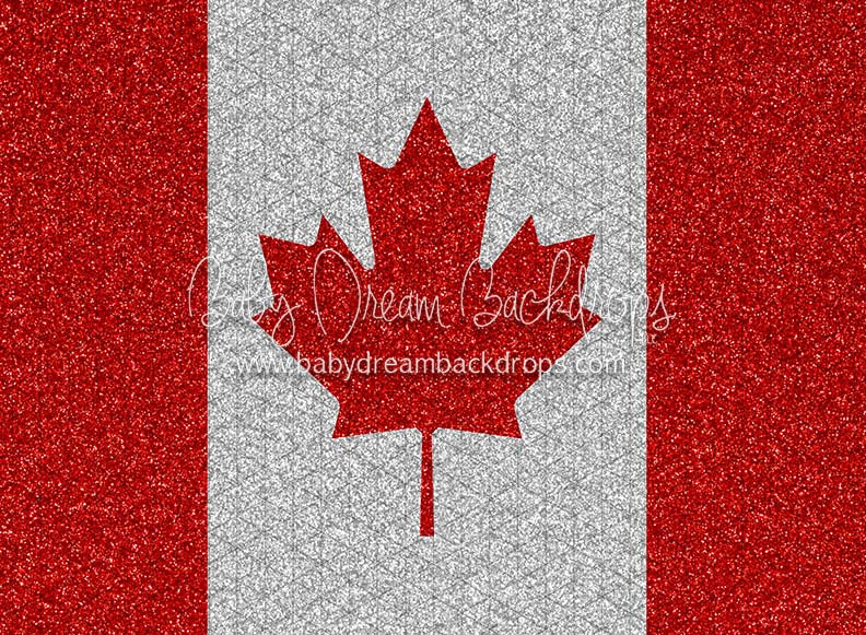 Canada Flag Glitz