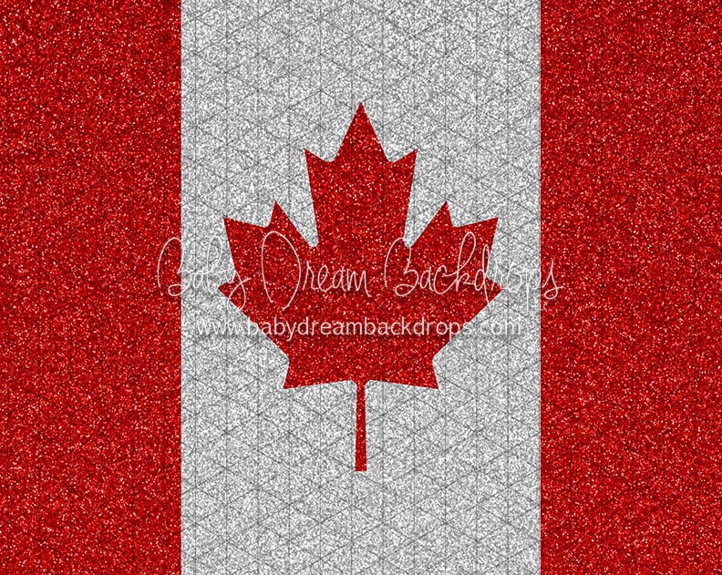 Canada Flag Glitz