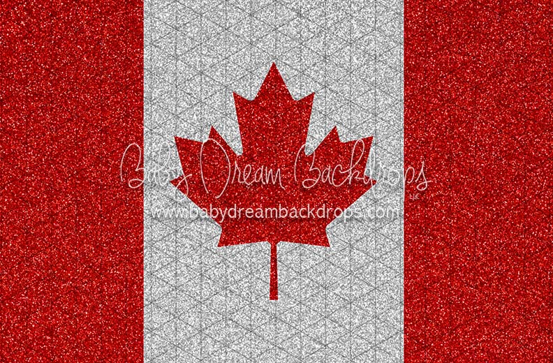 Canada Flag Glitz