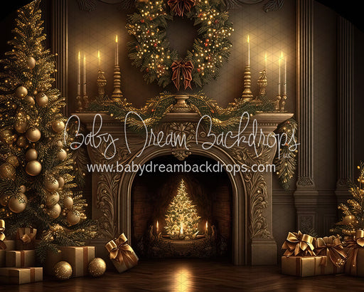 Candelit Christmas Mantle (BD)