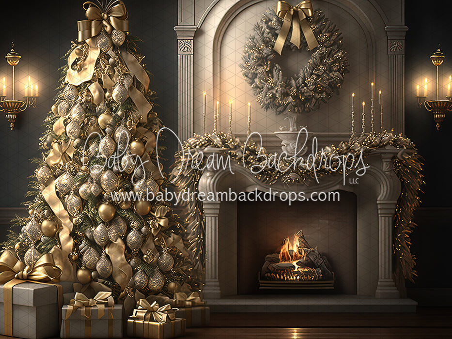 Candlelight Christmas Mantle (BD)