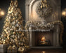 Candlelight Christmas Mantle (BD)