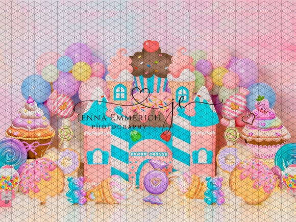 Candy Castle with Balloons (JE)