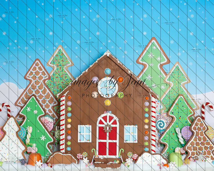 Candy Lane Gingerbread House