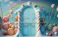 Candyland Swirls Doorway with Rainbow (MD)