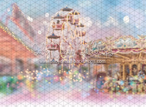 Carnival Bokeh (White Bottom) (BS)