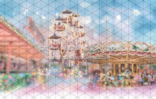 Carnival Bokeh (White Bottom) (BS)