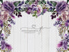 Cascading Purple Floral (JE)