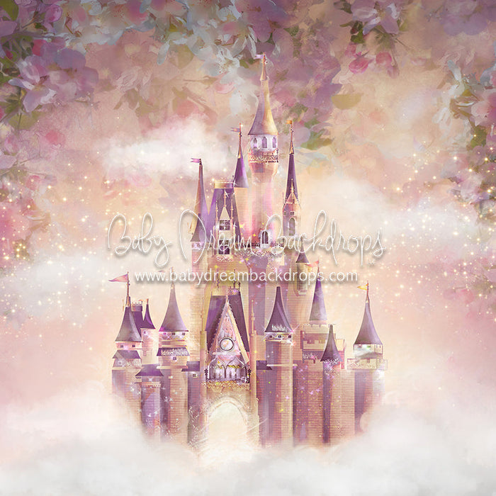 X Drop castle in the clouds no props