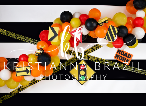 Caution Construction Zone (no props)