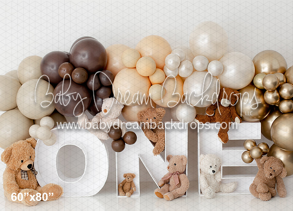 Celebrating with Teddies Big ONE