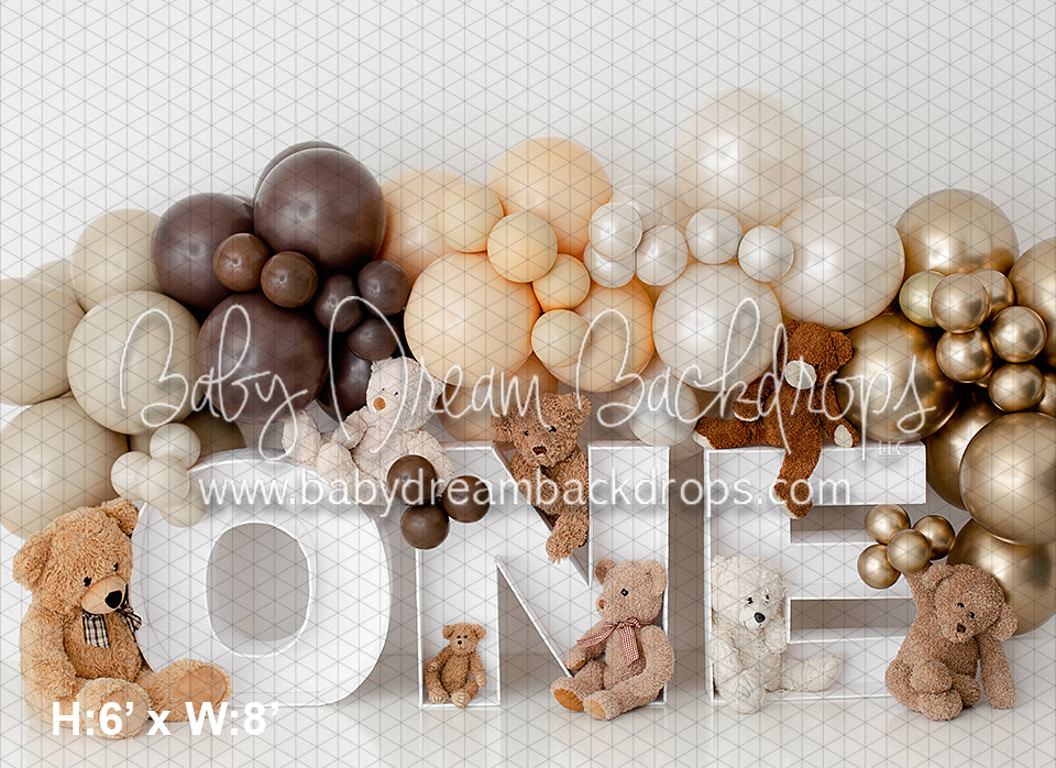 Celebrating with Teddies Big ONE