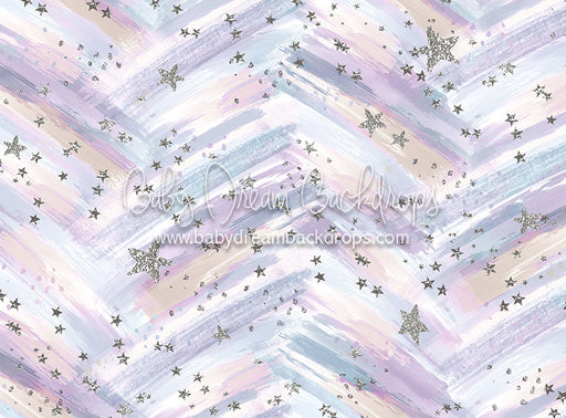 Celestial Celebration Periwinkles - 6x8 - CC  