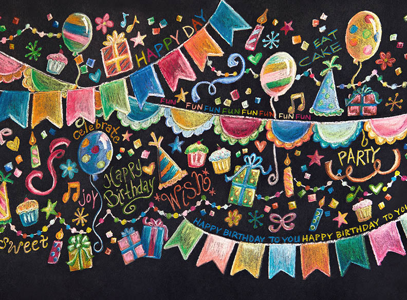 Chalk Party - 60x80 Long  