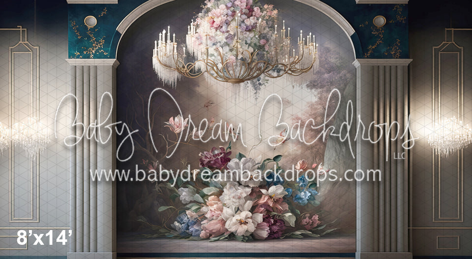 Chandelier Flower Wall (MD)