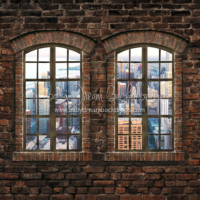 Chicago Loft Skyline - 8x8 - CC