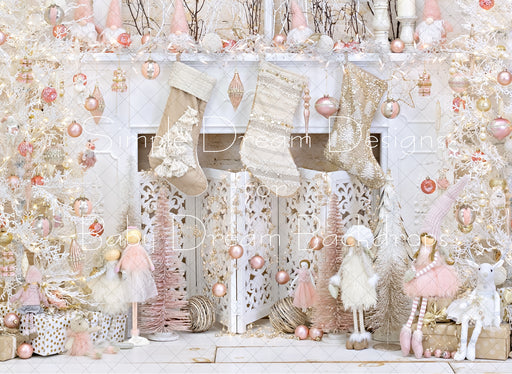 Christmas Brick And Gold