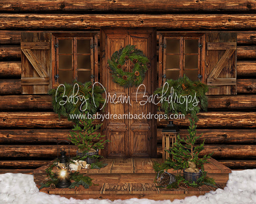 Christmas Cabin (No Trees) 