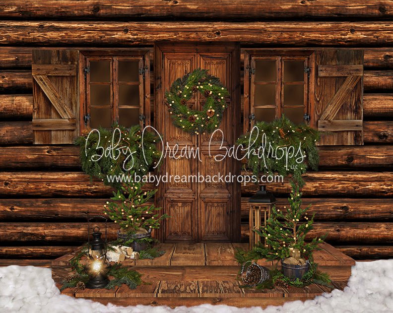 Christmas Cabin (No Trees) Lights