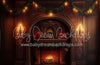 Christmas Castle fireplace (MD)
