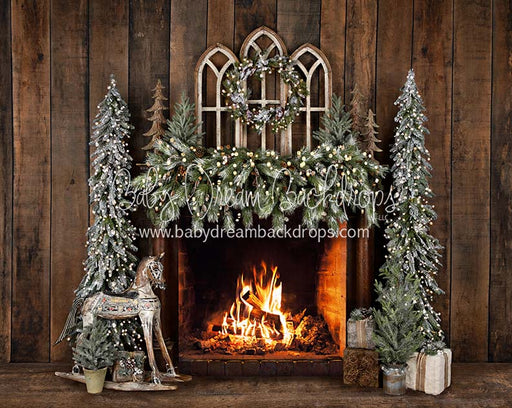 Christmas Comfort Mantel