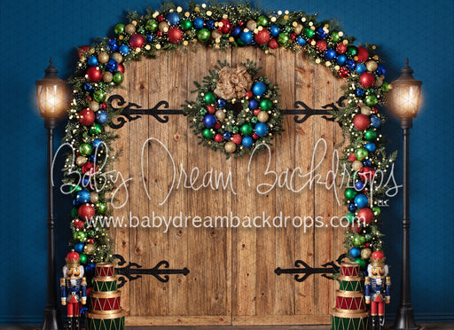 Christmas Entry on Blue (VR)