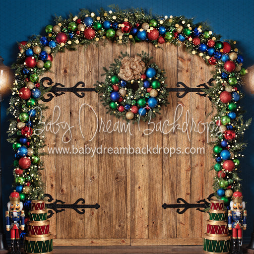 Christmas Entry on Blue (VR)