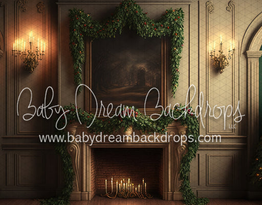 Christmas Garland Mantle (MD)