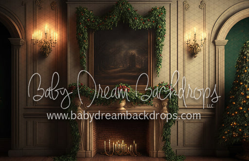 Christmas Garland Mantle (MD)