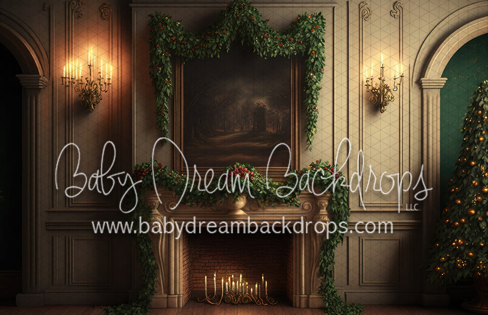 Christmas Garland Mantle (MD)