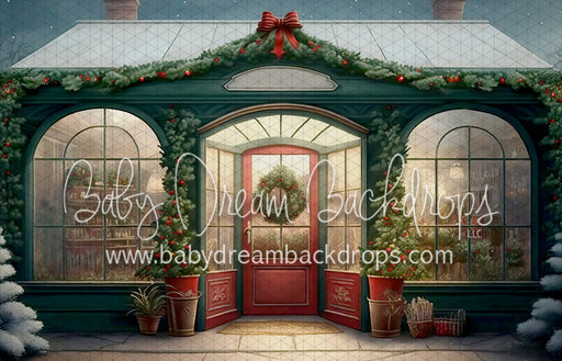 Christmas Greenhouse Entrance (MD)