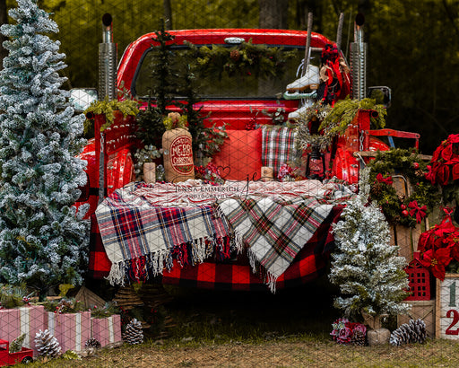 Christmas Pick Up Truck 