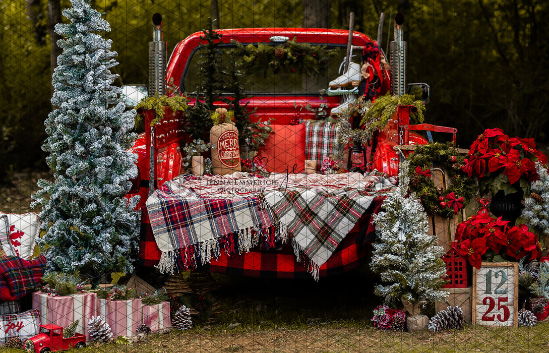Christmas Pick Up Truck 