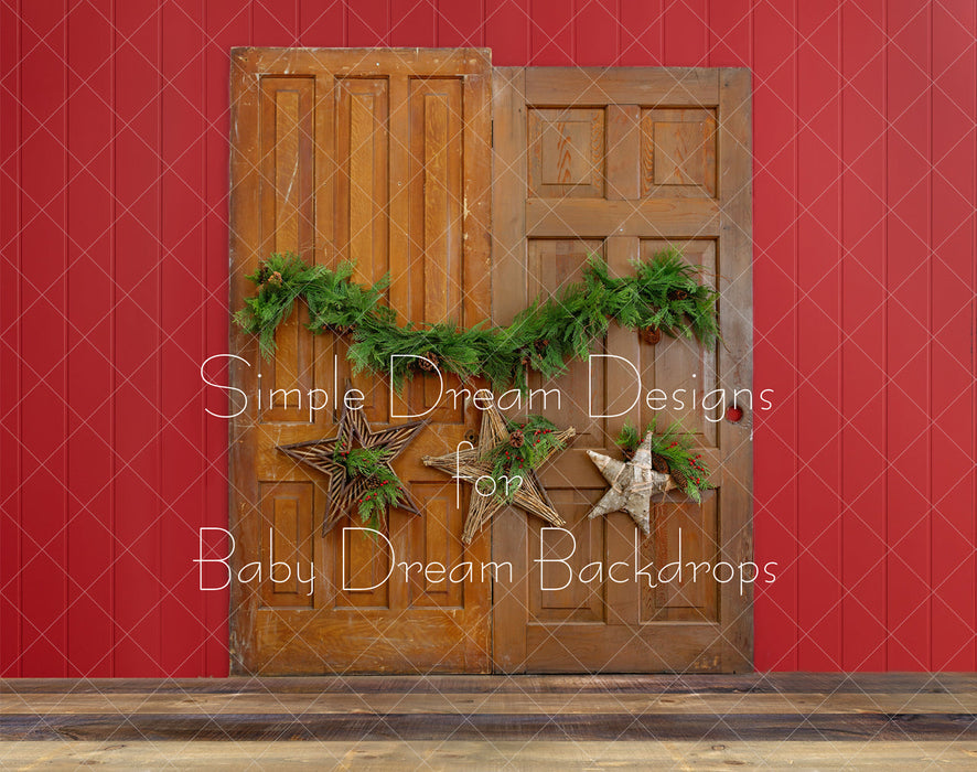 Christmas Stary Doors