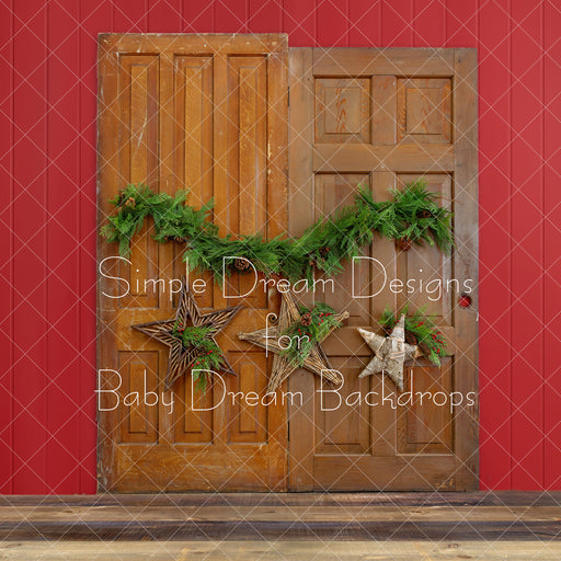 Christmas Stary Doors