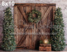 Christmas Travel Barn Doors