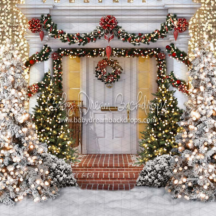 X Drop christmas vacation front door