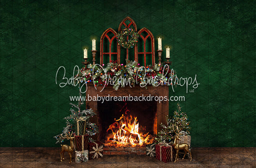 Christmas at Home Fireplace Colors (JA)
