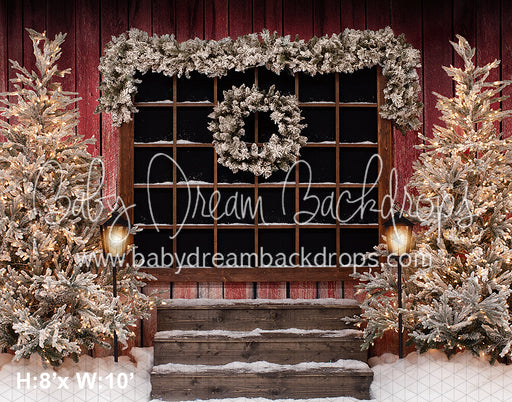 Christmas at the Barn Window (VR)