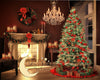 Christmas Elegance (chandelier) - 8x10ft 