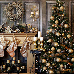 Golden Noel 8x8 FULL tree