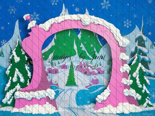 Christmasville With Arch