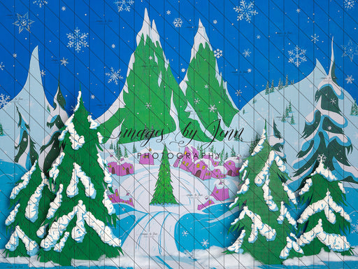 Christmasville With Trees