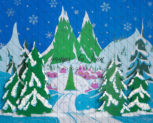 Christmasville With Trees